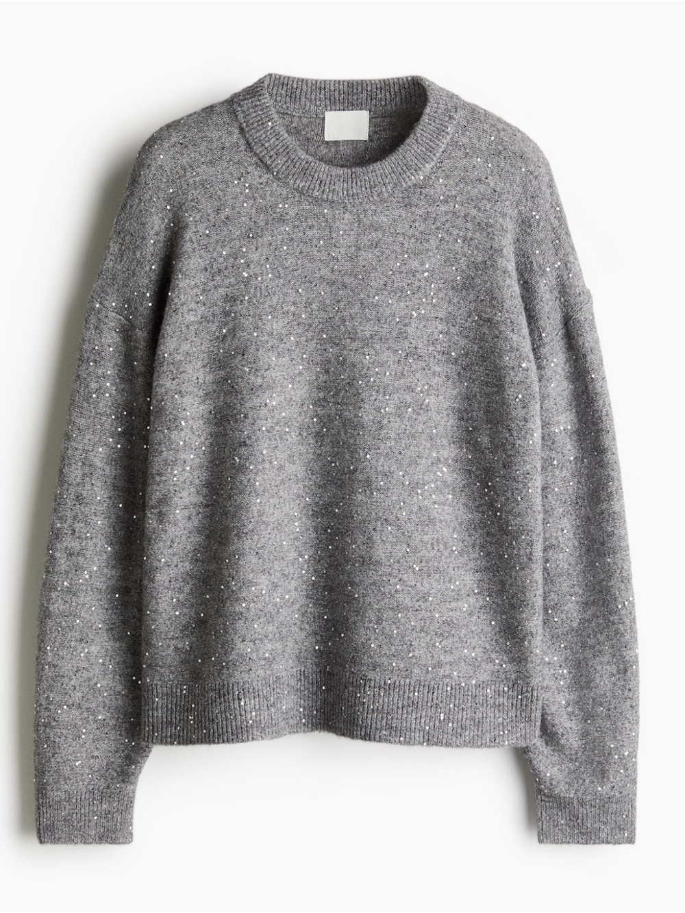 H&M Embellished grey Women's Sweater size S